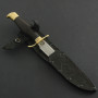 Нож Финка НКВД, дамасская сталь, рукоять граб